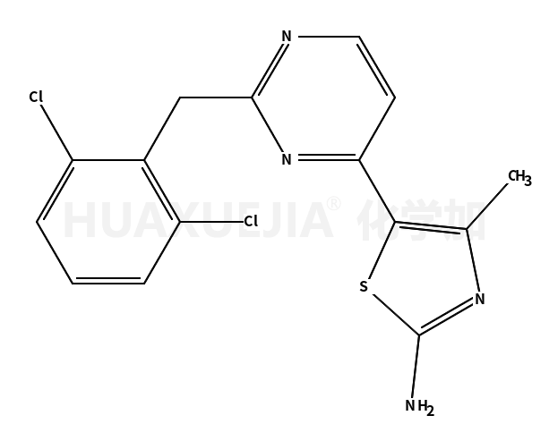5-[2-(2,6-二氯-苄基)-嘧啶-4-基]-4-甲基-噻唑-2-胺