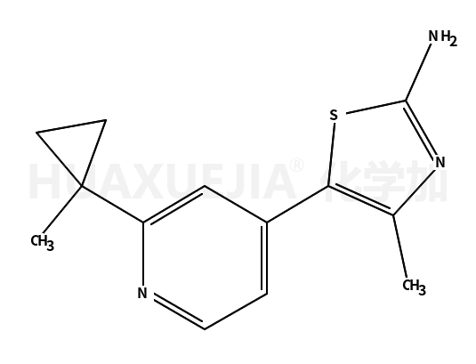 4-methyl-5-(2-(1-methylcyclopropyl)pyridin-4-yl)thiazol-2-amine