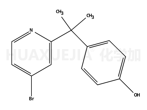 4-(2-(4-bromopyridin-2-yl)propan-2-yl)phenol
