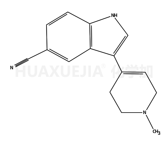 3-(1-甲基-1,2,3,6-四氢吡啶-4-基)-1H-吲哚-5-甲腈