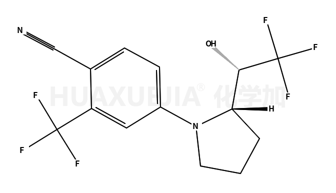 4-((R)-2-((R)-2,2,2-三氟-1-羟乙基)呲咯烷-1)-2-三氟甲基苯腈