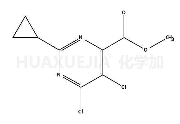 Methyl 5,6-dichloro-2-cyclopropyl-4-pyrimidinecarboxylate