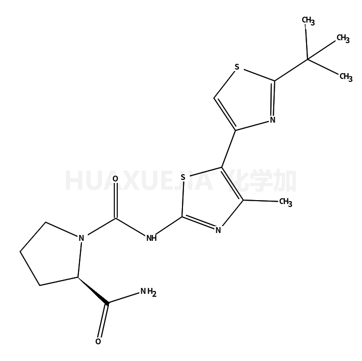 (2S)-N1-(2-叔丁基-4'-甲基[4,5'-联噻唑]-2'-基)-1,2-吡咯烷二甲酰胺