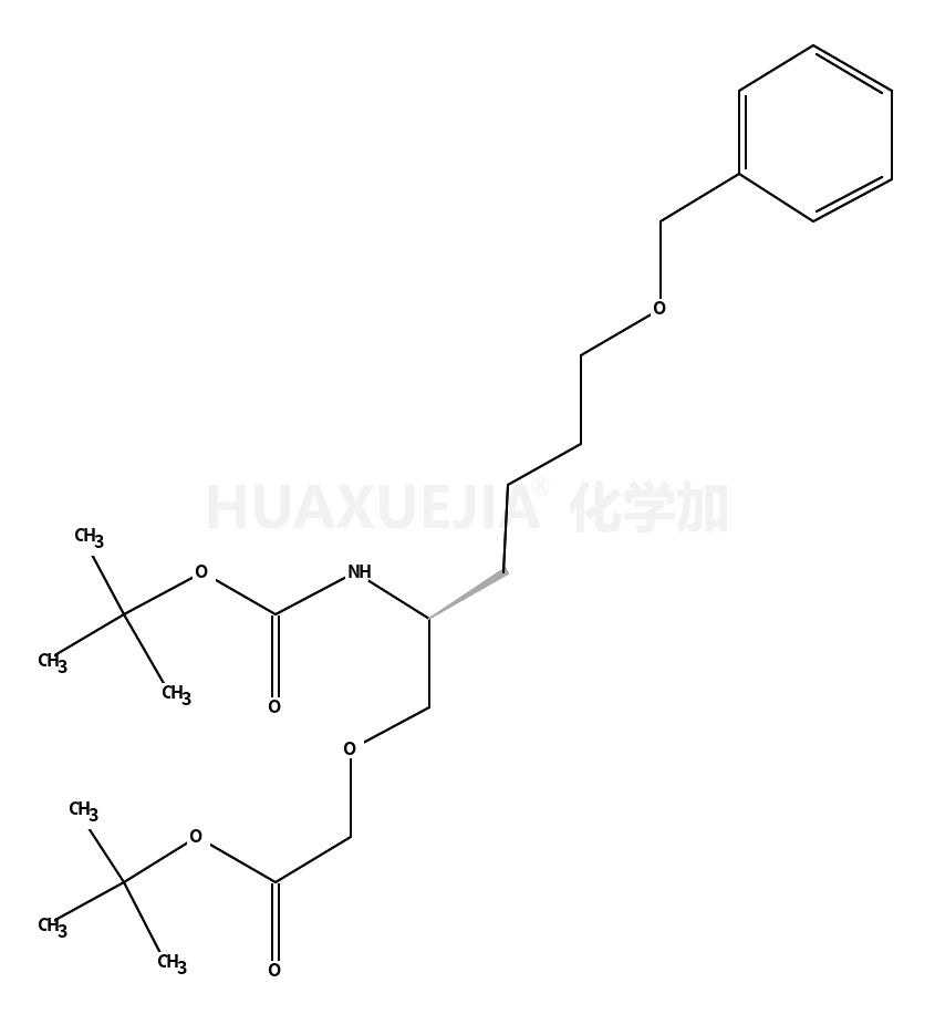 2-Methyl-2-propanyl {[(2S)-6-(benzyloxy)-2-({[(2-methyl-2-propany l)oxy]carbonyl}amino)hexyl]oxy}acetate