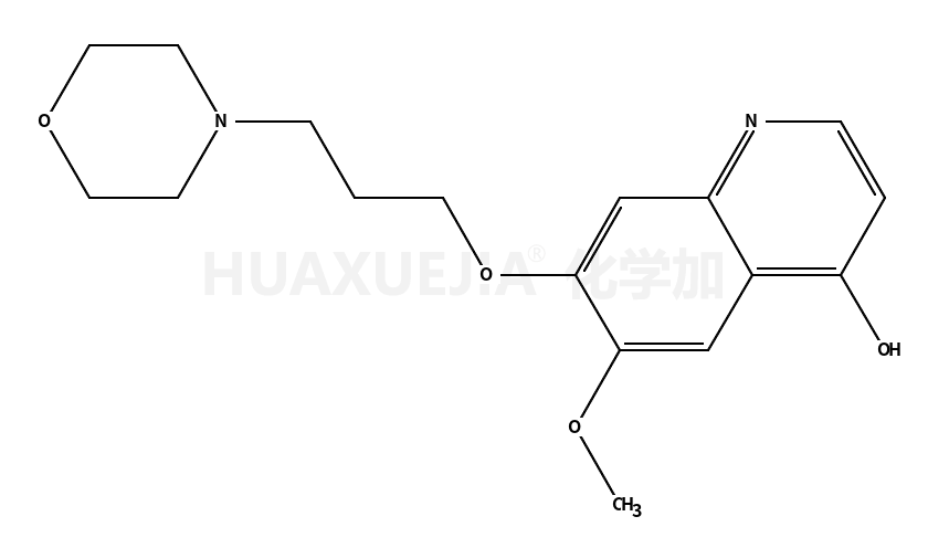 6-(甲基氧基)-7-{[3-(4-吗啉)丙基]氧基}-4-羟基喹啉