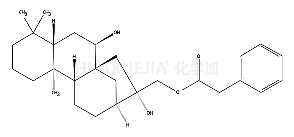 (5β,7β,8α,9β,10α,13α,16β)-7,16-Dihydroxykauran-17-yl phenylacetat e