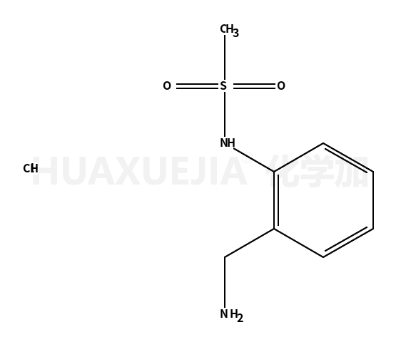 2-甲磺酰氨基苄胺盐酸盐