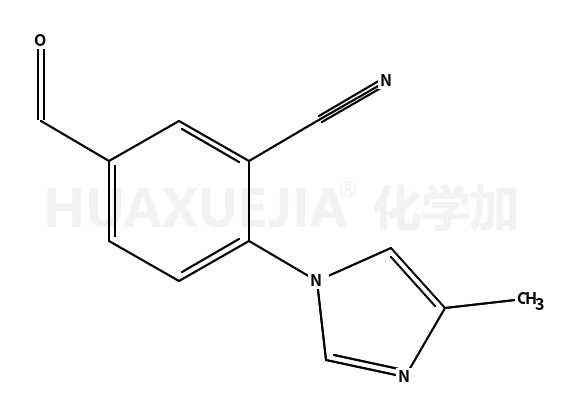 5-甲酰基-2-(4-甲基-1H-咪唑-1-基)-苯甲腈