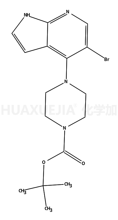 4-(5-溴-1H-吡咯并[2,3-B]吡啶-4-基)-1-哌嗪羧酸-1,1-二甲基乙酯