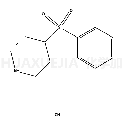 Piperidine, 4-(phenylsulfonyl)-, hydrochloride (1:1)