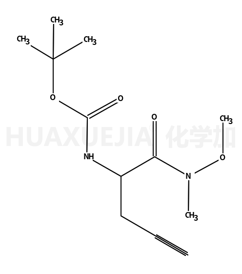 [1-[甲氧基(甲基)氨基]-1-氧代-4-戊炔-2-基]氨基甲酸叔丁酯