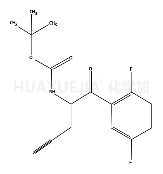 [1-(2,5-二氟苯基)-1-氧代-4-戊炔-2-基]氨基甲酸叔丁酯