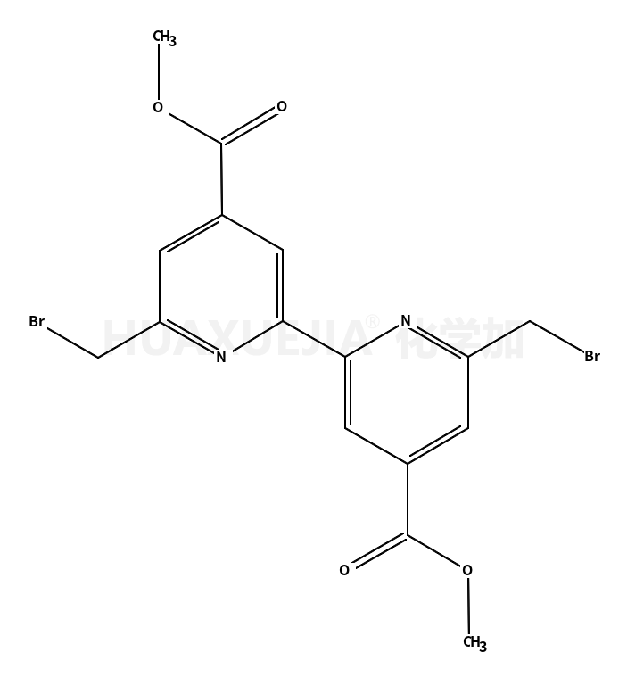 methyl 2-(bromomethyl)-6-[6-(bromomethyl)-4-methoxycarbonyl-2-pyr idyl]pyridine-4-carboxylate