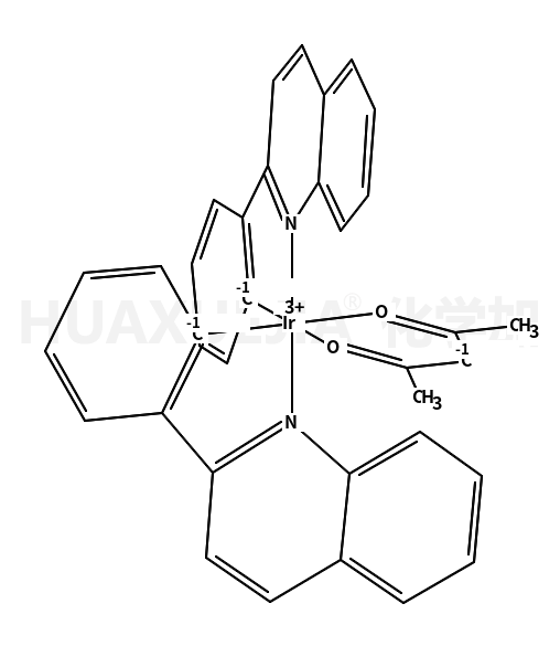 双(2-苯基喹啉)(乙酰丙酮) 铱 (III)
