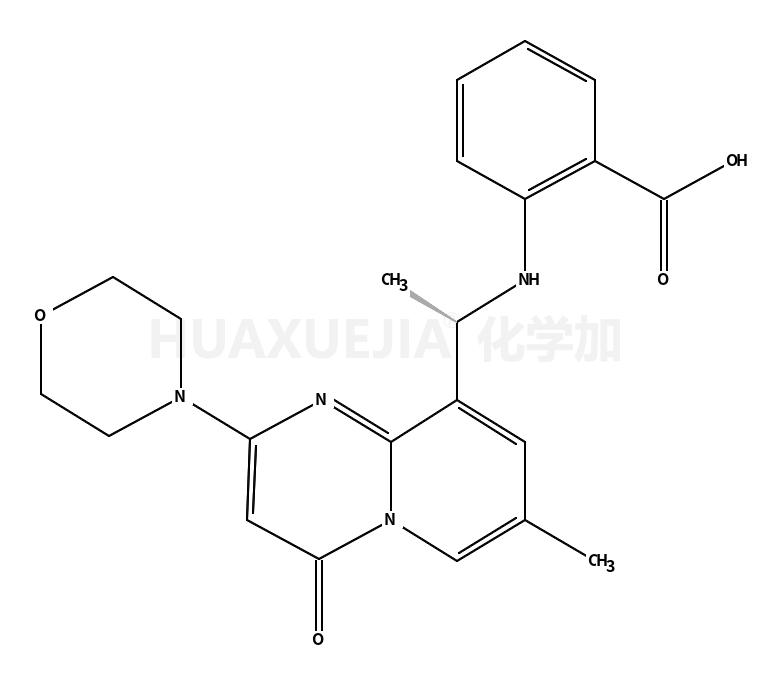 2-[[(1R)-1-[7-甲基-2-(4-吗啉基)-4-氧代-4H-吡啶并[1,2-a]嘧啶-9-基]乙基]氨基]苯甲酸