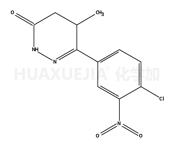 6-(4-氯-3-硝基苯基)-4,5-二氢-5-甲基-3(2H)-吡嗪酮