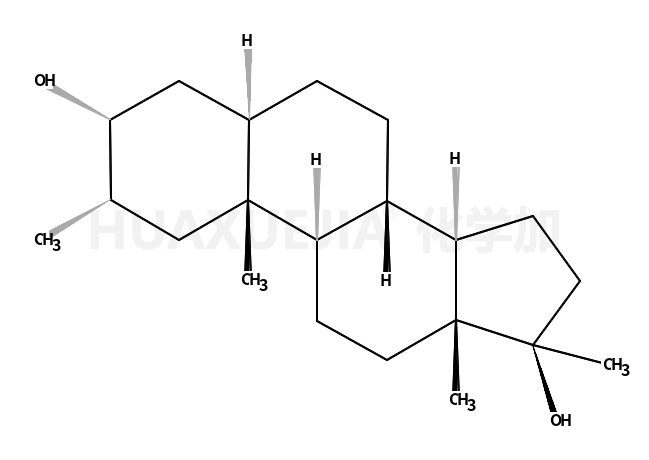 (2α,3α,5α,17β)-2,17-Dimethylandrostane-3,17-diol
