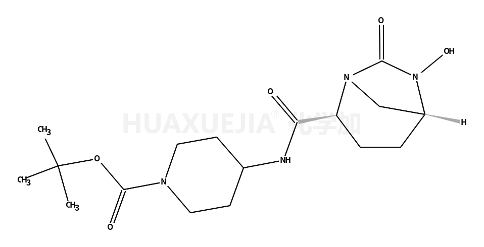 4-[[[(1R,2S,5R)-6-羟基-7-氧代-1,6-二氮杂双环[3.2.1]辛烷-2-基]羰基]氨基]-1-哌啶羧酸叔丁酯