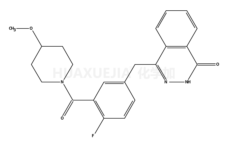 4-[4-氟-3-[(4-甲氧基哌啶-1-基)羰基]苄基]酞嗪-1(2H)-酮