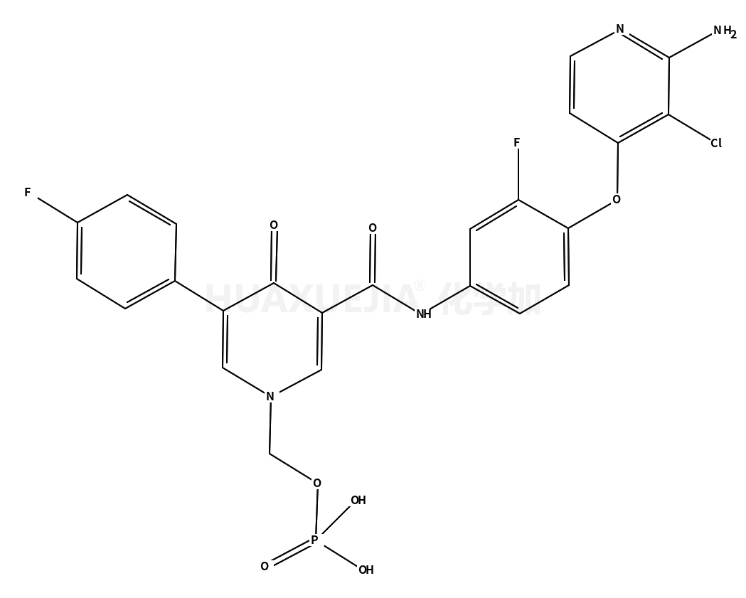 N-?[4-?[(2-?amino-?3-?chloro-?4-?pyridinyl)?oxy]?-?3-?fluorophenyl]?-?5-?(4-?fluorophenyl)?-?4-