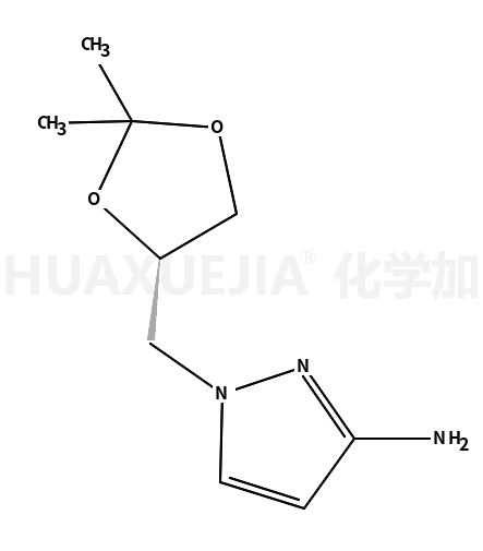 S)-1-((2,2-二甲基-1,3-二氧杂烷-4-基)甲基)-1H-吡唑-3-胺
