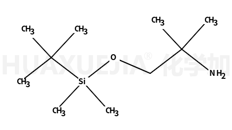 1-{[Dimethyl(2-methyl-2-propanyl)silyl]oxy}-2-methyl-2-propanamin e