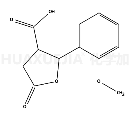 2-(2-甲氧基苯基)-5-氧代四氢呋喃-3-羧酸