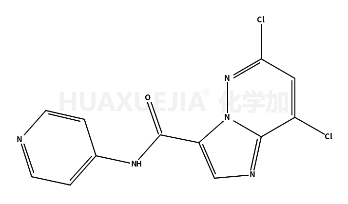 6,8-二氯-n-(吡啶-4-基)咪唑并[1,2-b]吡嗪-3-羧酰胺