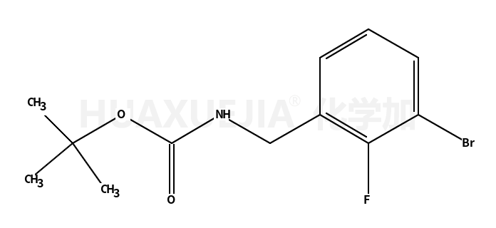 Carbamic acid, N-[(3-bromo-2-fluorophenyl)methyl]-, 1,1-dimethylethyl ester
