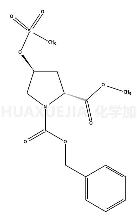 (2S,4R)-Cbz-4-甲磺酰氧基脯氨酸甲酯