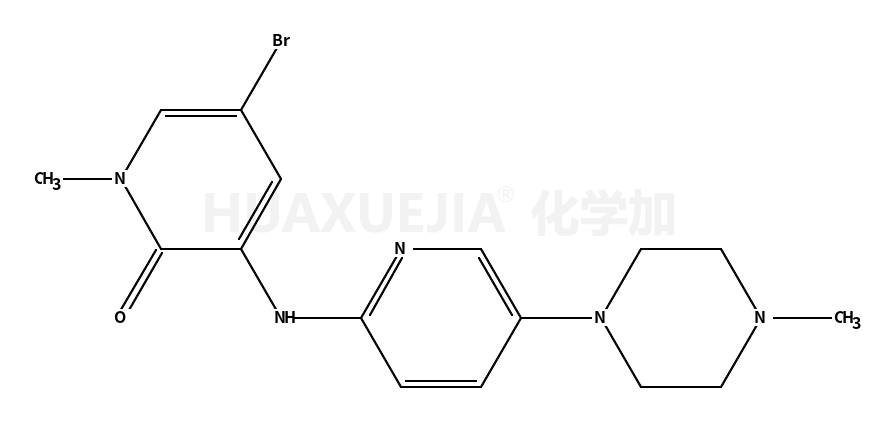 5-bromo-1-methyl-3-[5-(4-methyl-piperazin-1-yl)-pyridin-2-ylamino]-1H-pyridin-2-one