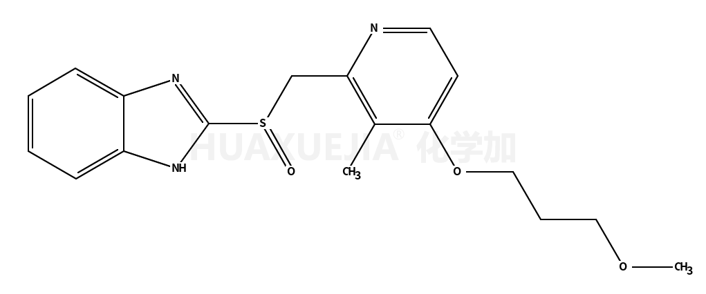 2-[[4-(3-甲氧基丙氧基)-3-甲基吡啶-2-基]甲基亞硫?；鵠-1H-苯并咪唑