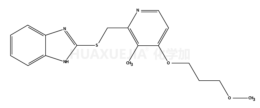 2-[[[4-(3-甲氧基丙氧基)-3-甲基嘧啶-2-基]甲基]硫代]-1H-苯并咪唑