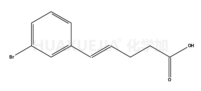 (E)-5-(3-bromophenyl)pent-4-enoic acid