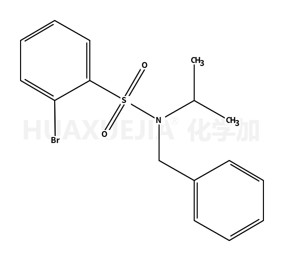 Benzenesulfonamide, 2-bromo-N-(1-methylethyl)-N-(phenylmethyl)-