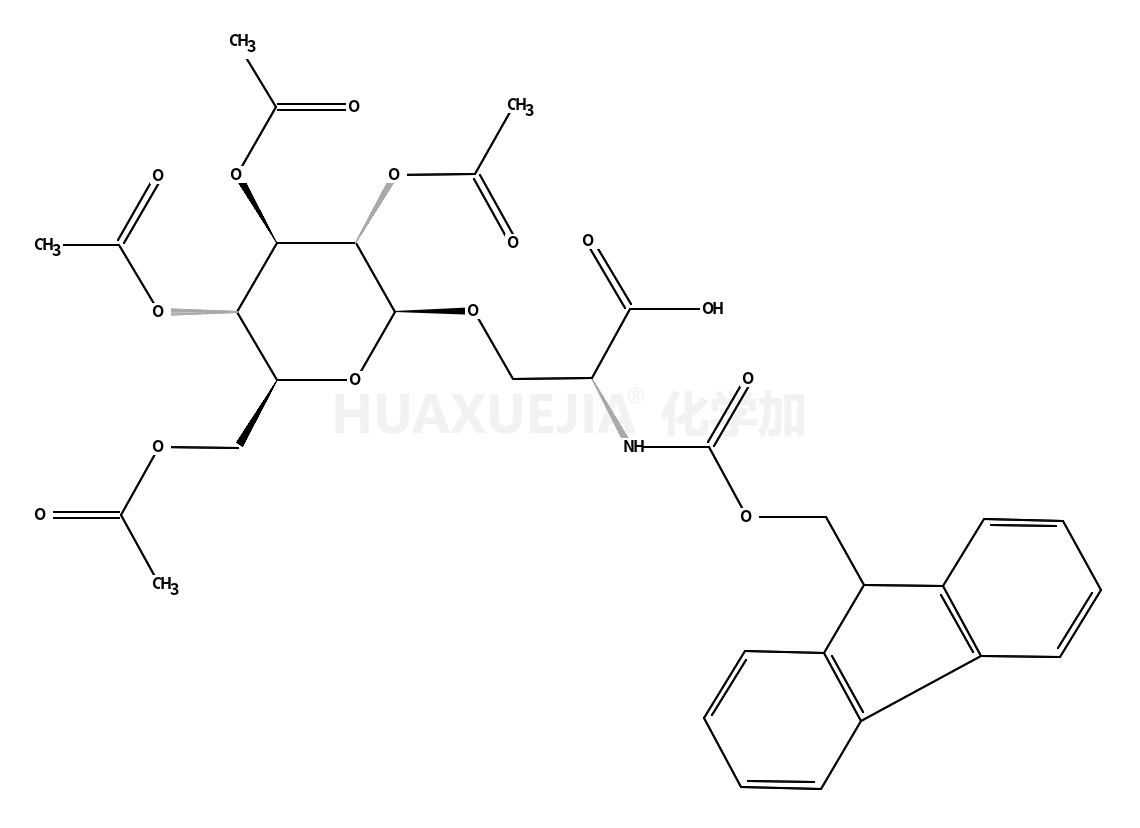 N-[芴甲氧羰基]-O-(2,3,4,6-四-O-乙酰基-beta-D-吡喃葡萄糖基)-L-丝氨酸