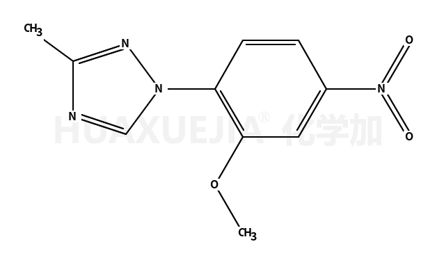 1-(2-methoxy-4-nitrophenyl)-3-methyl-1H-1,2,4-triazole