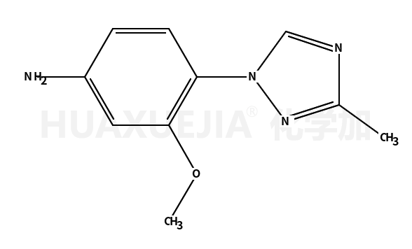 3-methoxy-4-(3-methyl-1H-1,2,4-triazol-1-yl)aniline