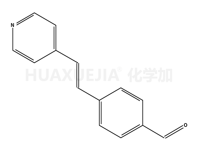 苯(甲)醛,  4-[(1E)-2-(4-吡啶基)乙烯基]-