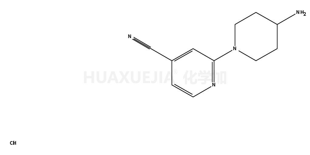 2-(4-aminopiperidin-1-yl)pyridine-4-carbonitrile
