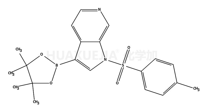 3-(4,4,5,5-四甲基-1,3,2-二噁硼烷-2-基)-1-甲苯磺酰-1H-吡咯并[2,3-c]吡啶