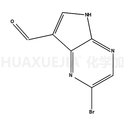 2-bromo-5H-pyrrolo[2,3-b]pyrazine-7-carbaldehyde