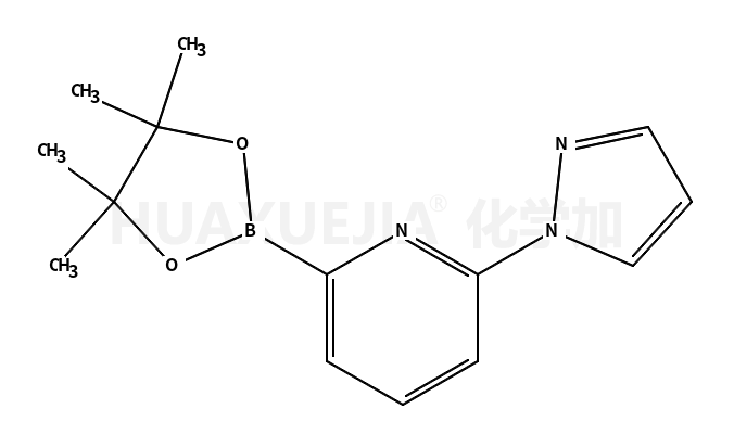 2-(1H-吡唑-1-基)-6-(4,4,5,5-四甲基-1,3,2-二噁硼烷-2-基)吡啶