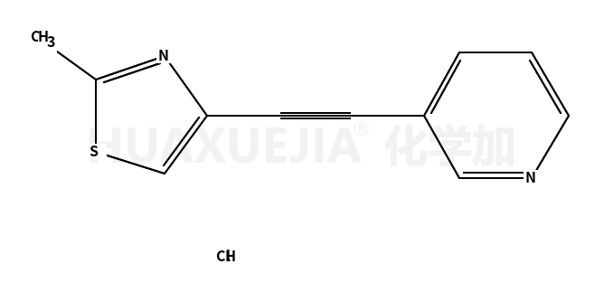 2-methyl-4-(2-pyridin-3-ylethynyl)-1,3-thiazole