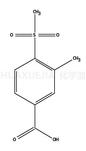 3-甲基-4-甲砜基苯甲酸