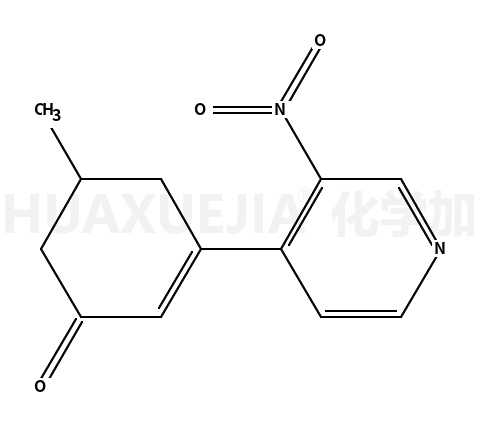 5-甲基-3 -(3-NITROPYRIDIN-4-YL)CYCLOHEX-2-ENONE