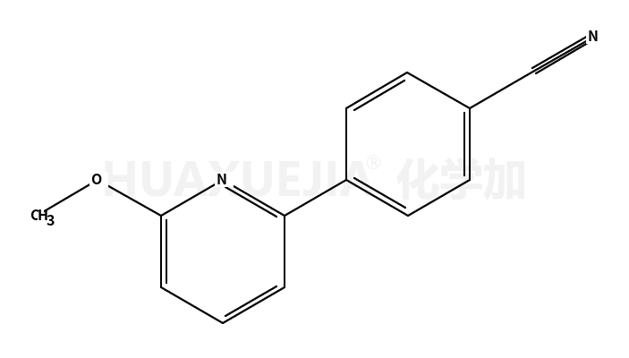 4-(6-methoxypyridin-2-yl)benzonitrile
