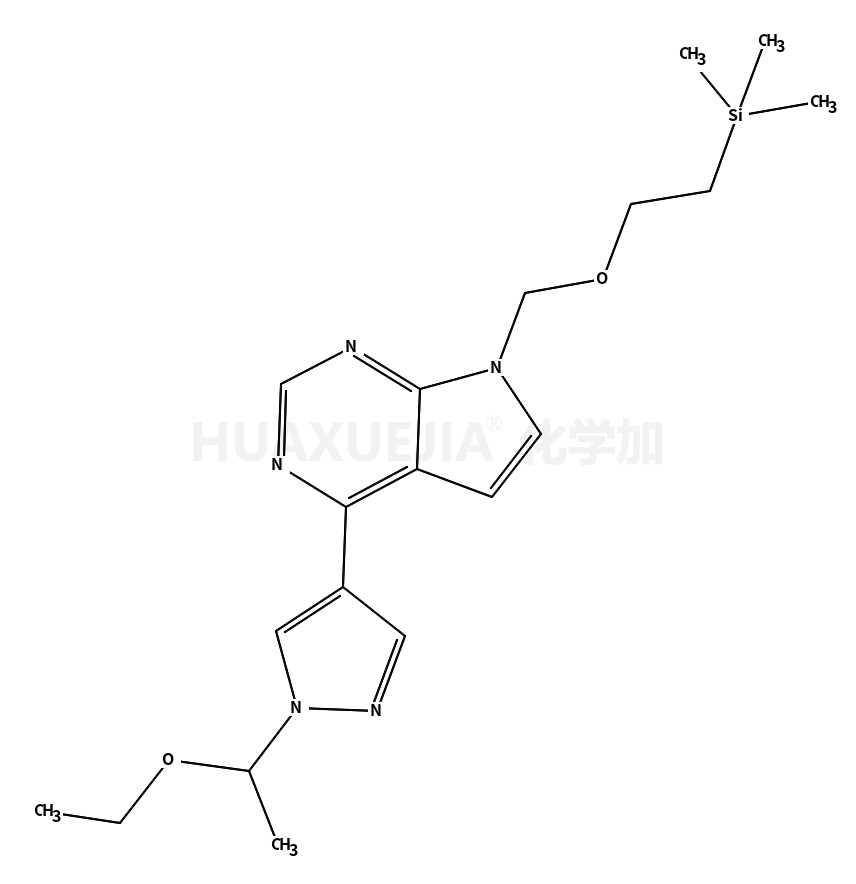 4-(1-(1-乙氧基乙基)-1H-吡唑-4-基)-7-(2-(三甲基硅基)乙氧基)甲基)-7H-吡咯并[2,3-D]嘧啶