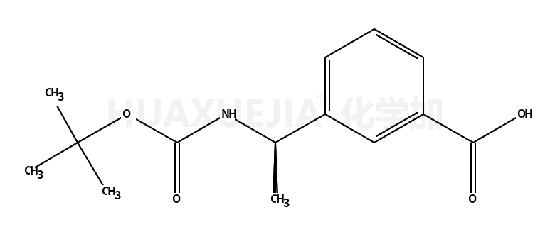 (S)-3-(1-叔丁氧基羰基氨基-乙基)-苯甲酸
