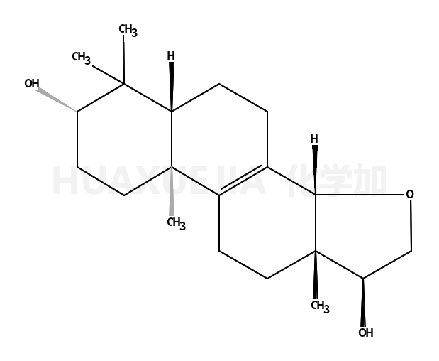 Ent-14,16-环氧基-8-海松烯-3,15-二醇